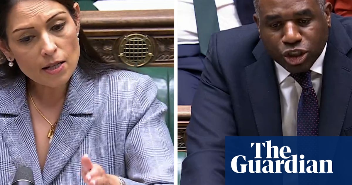 David Lammy challenges Priti Patel to condemn Israel's siege of Gaza – video