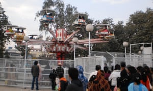 The playground at Gulshan-e-Iqbal park in Lahore