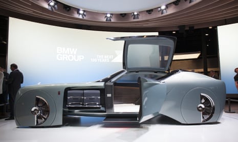 Rolls-Royce’s Vision Next 100, the carmaker’s first driverless vehicle.