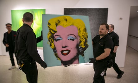 The 1964 painting is carried in Christie’s showroom in New York.