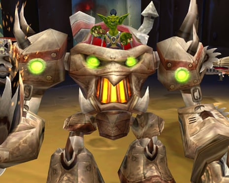 Grab your warglaives! … a Goblin-Shredder in World of Warcraft.