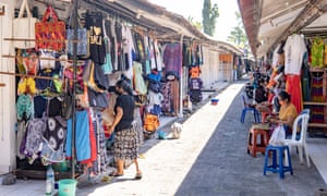 Bali, usually thronging with international tourists, is almost deserted.