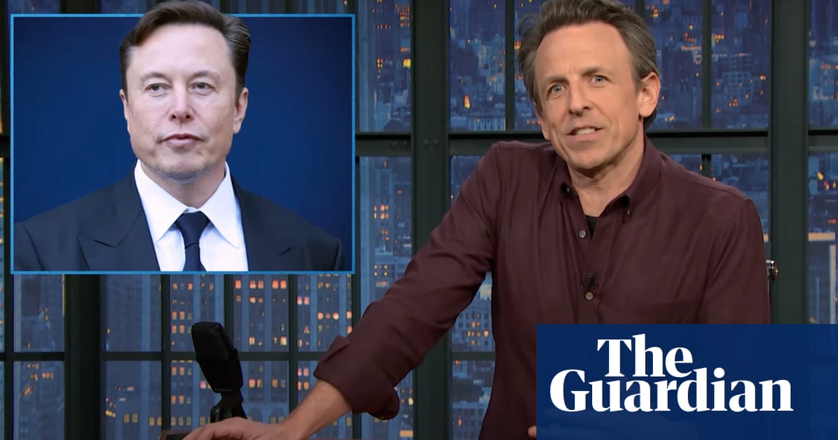 Seth Meyers sobre Elon Musk: ‘¿Es posible que un genio también sea súper tonto?’ | Resumen de programas de televisión nocturnos Seth Meyers sobre Elon Musk: ‘¿Es posible que un genio también sea súper tonto?’ | Resumen de programas de televisión nocturnos
