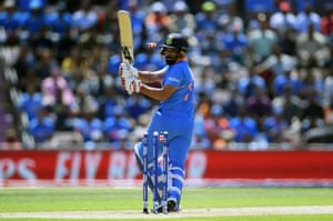 Mohammed Shami of India is bowled by Gulbadin Naib of Afghanistan.