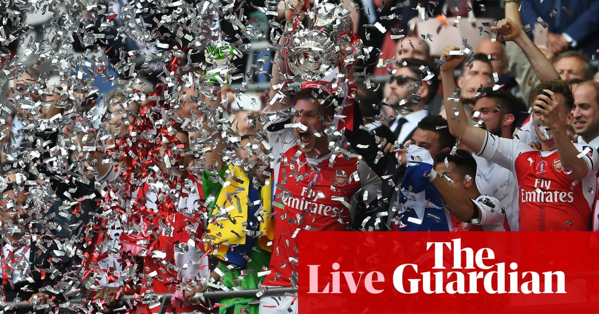 Arsenal 2 1 Chelsea 17 Fa Cup Final As It Happened Football The Guardian Arsenal 2 1 Chelsea 17 Fa Cup Final As It Happened Football The Guardian