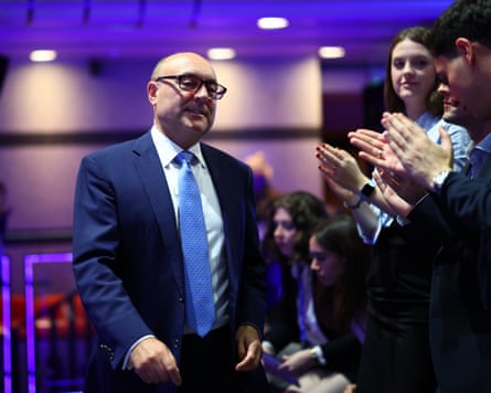 Andrew Griffith at the Conservative party conference
