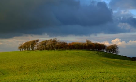 haunted caves uk Chanctonbury Ring, South Downs