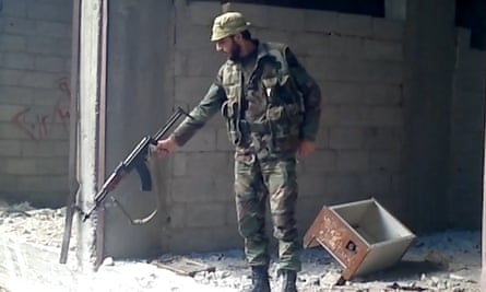 A military intelligence office later identified as Amjad Youssef.