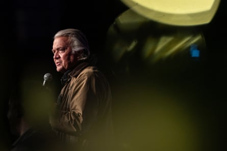 a man speaks into a microphone