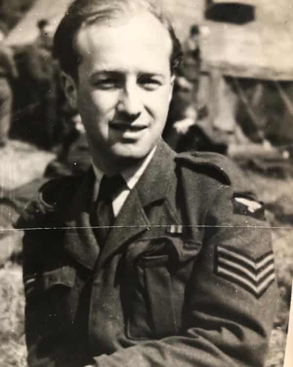 Alfred Rudnai during his time in the RAF