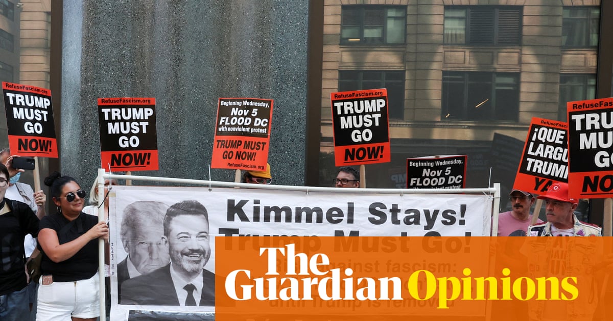 Yanking Jimmy Kimmel’s show is a new low for free speech in America