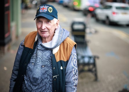 Kevin Whittaker on Gerard Street.