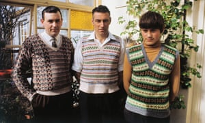 Fair Isle tank tops on one of the Shetland Islands in 1970