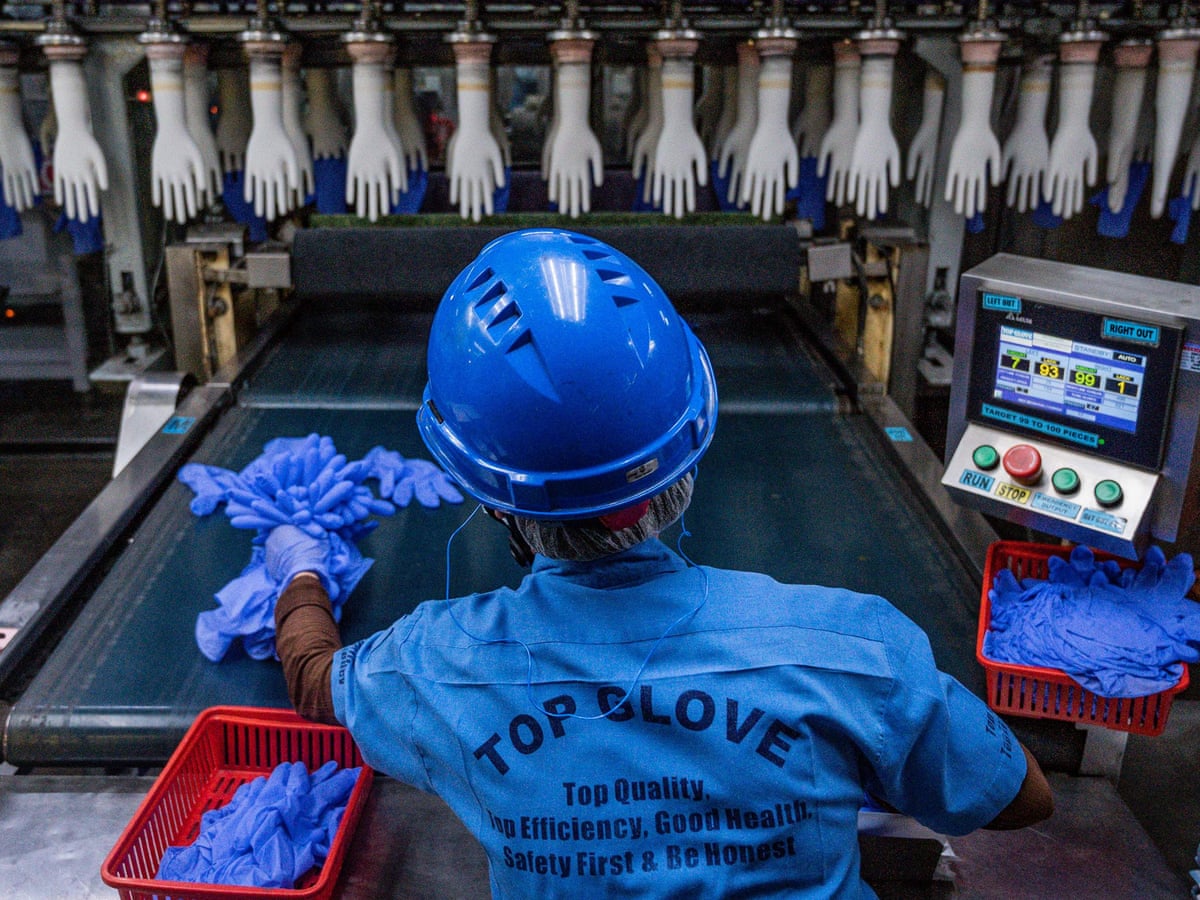 Us Bars Rubber Gloves From Malaysian Firm Due To Evidence Of Forced Labour Workers Rights The Guardian