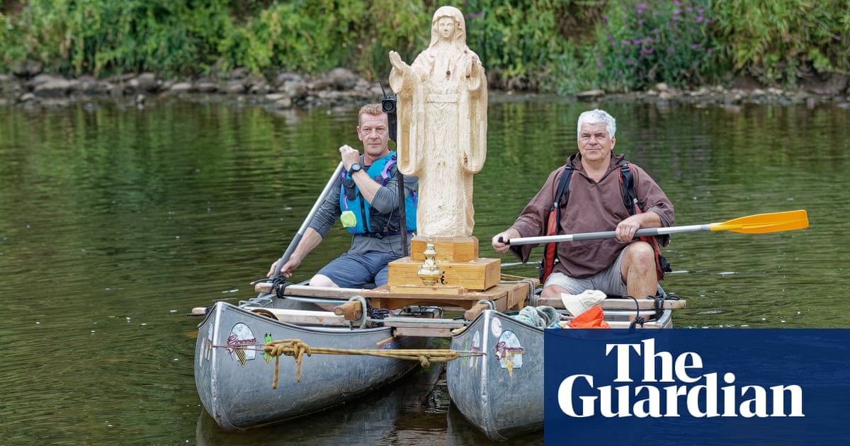 Hail Mary! Statue’s trip down the Wye raises chicken pollution issue