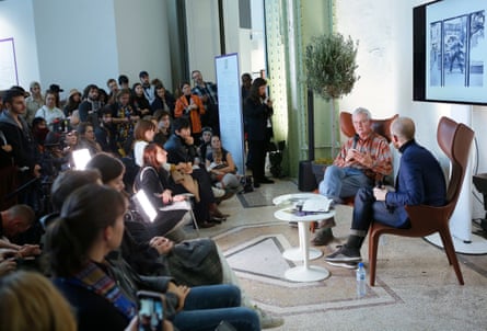 Martin Parr at Paris Photo, Grand Palais, France in 2019