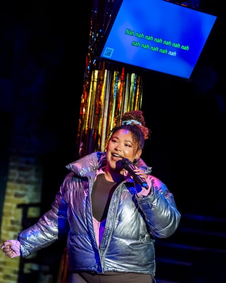 Olivia Forrest as Charlene in Heart Wall at Bush theatre.