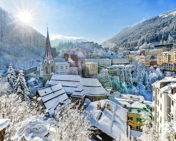 Image accompanying the story: ‘The run ends in the centre of this beautiful village’: readers’ favourite small ski resorts in Europe