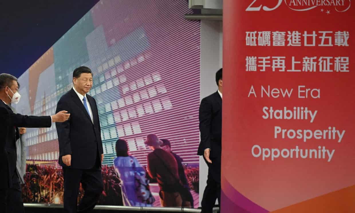 China: Xi Visits Hong Kong for 25th Anniversary of Handover
