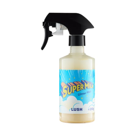 Lush Super Milk Glitter Mist Spray