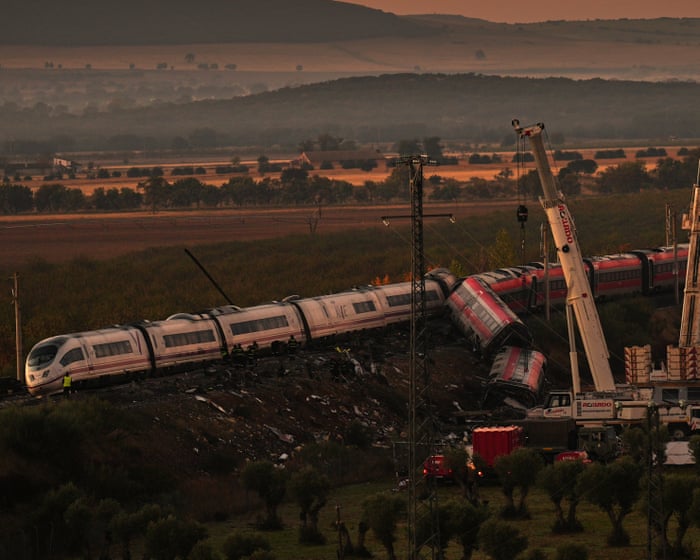 People of 27 nationalities may be among those killed or injured in Spain train crash, Sánchez says – Europe live