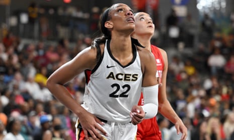 Las Vegas Aces' A'ja Wilson explodes for 53 points to match WNBA scoring record | WNBA | The Guardian