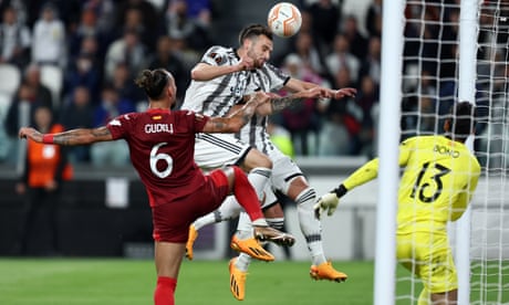 Gatti rescues draw for Juventus against Sevilla in Europa League semi-final