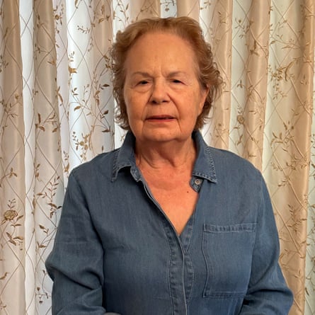 portrait of woman in blue