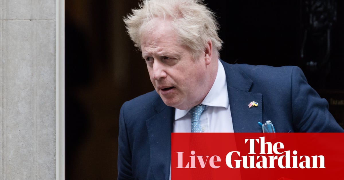 UK politics: Boris Johnson attacked over tax rises and Partygate – live