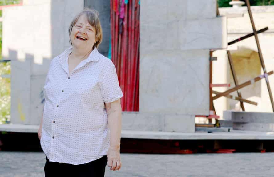 Chaotic exhuberance ... Phyllida Barlow.