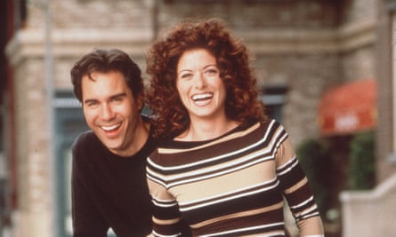 A scene from Will and Grace.
