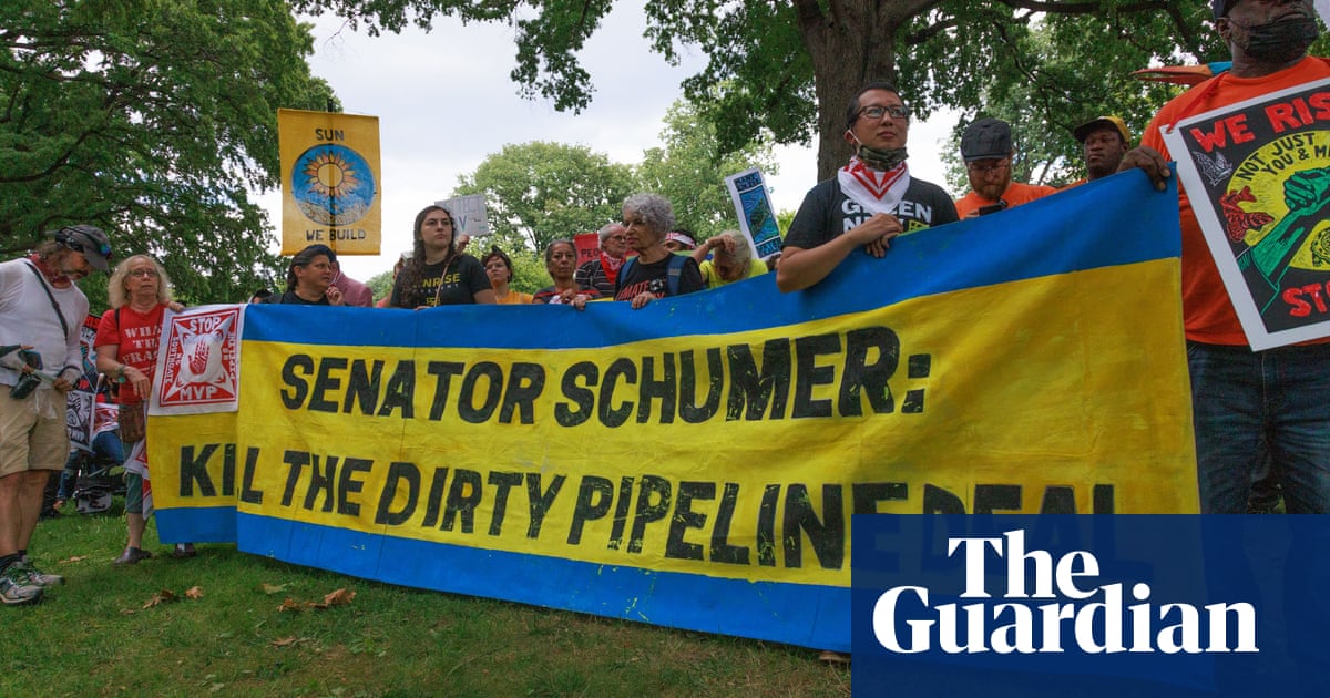 Schumer and Manchin’s ‘dirty side deal’ to fast-track pipelines faces backlash