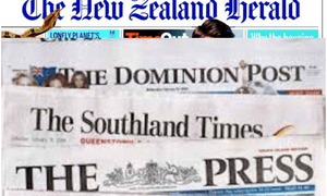 New Zealand’s cash-strapped newspapers.