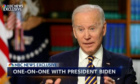 Joe Biden speaking on NBC