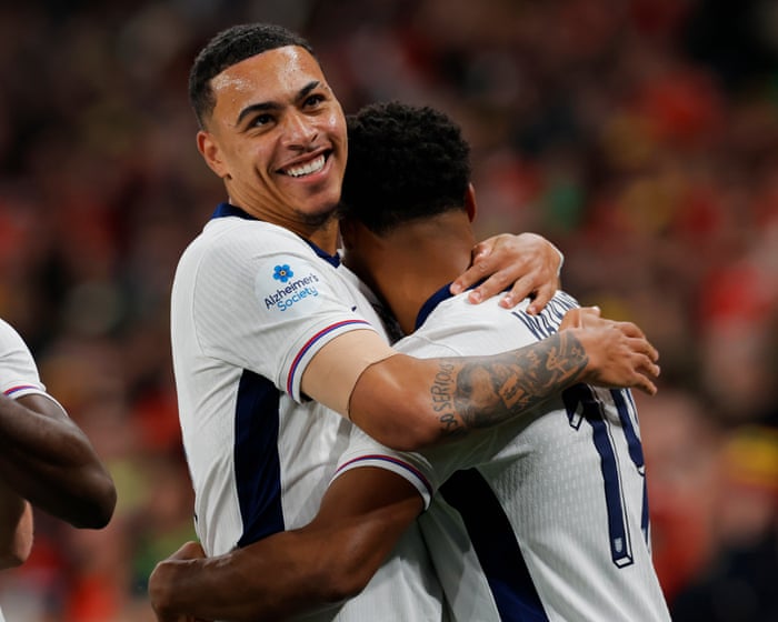 England 3-0 Wales: international football friendly – live