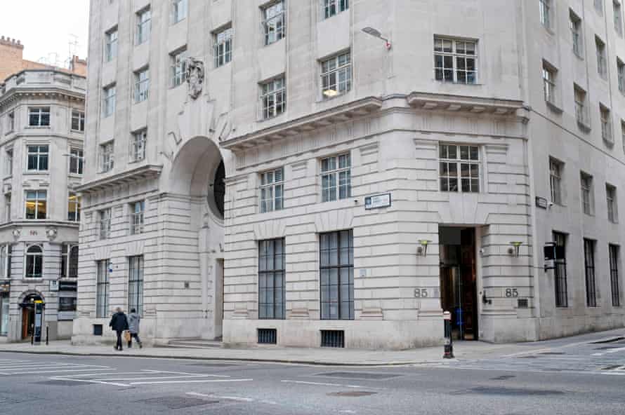 85 Fleet Street in the City of London.