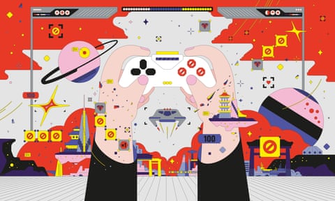 Illustration for long read on the Chinese gaming industry - 15th July 2021