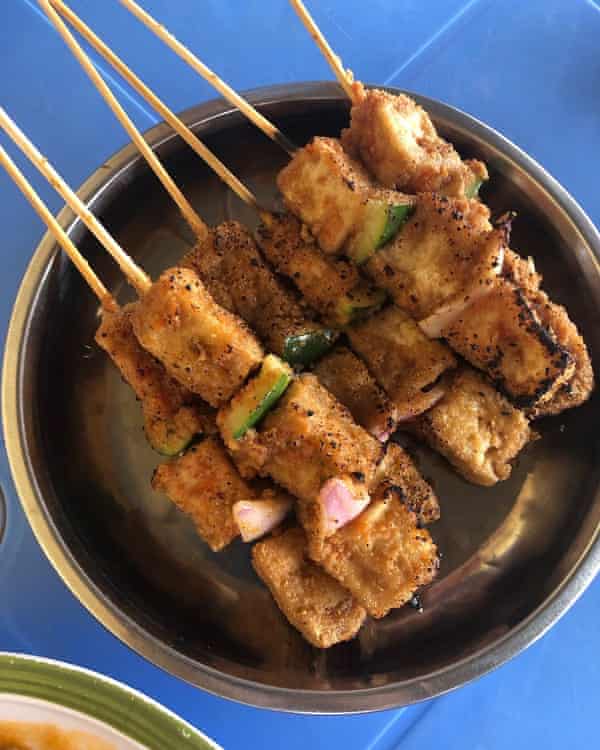 Nasa’s popular tofu skewers