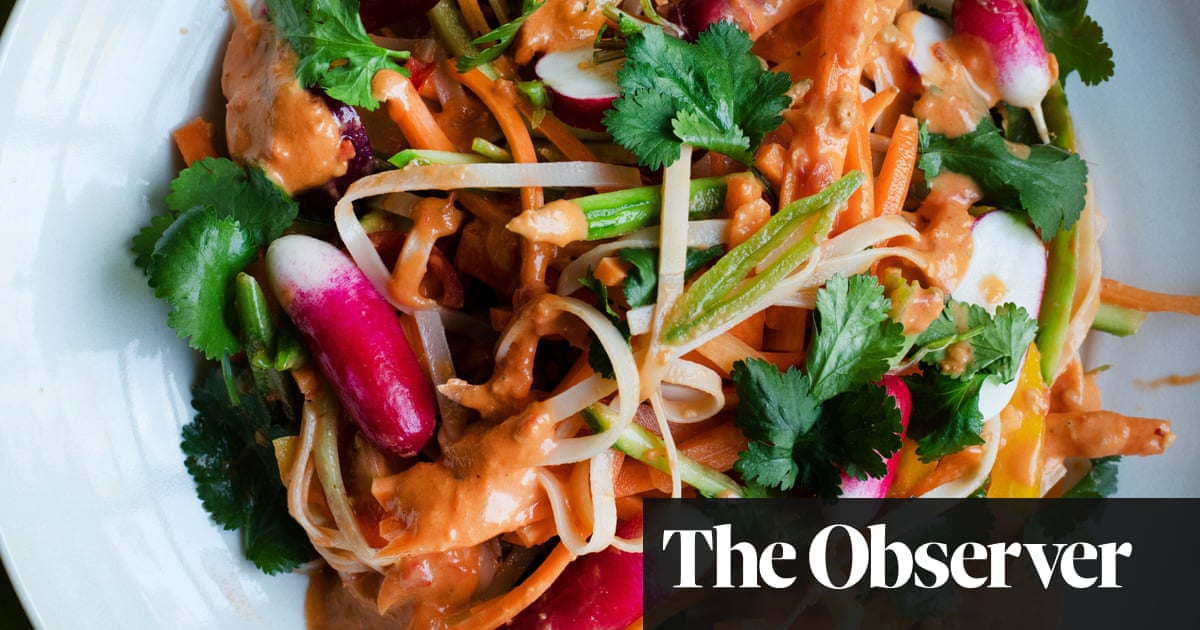 Nigel Slater’s recipes for mango and carrot salad, rum snaps, and mango fool