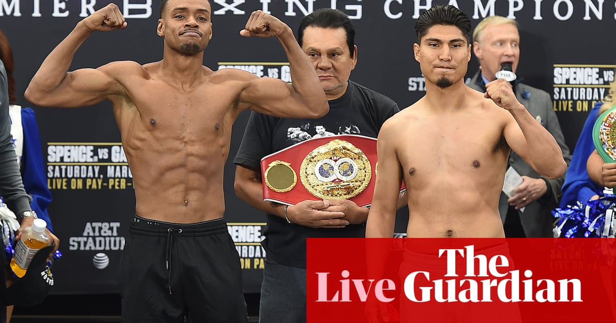 Errol Spence Jr v Mikey Garcia: IBF welterweight championship – live! | Sport