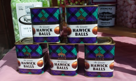 Hawick Balls, boiled sweets from the Scottish Borders.