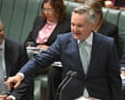 Australia news live: Tehan criticises Labor for rising electricity bills as Bowen points to Coalition ‘hypocrisy’; suspected space debris washes up near Townsville