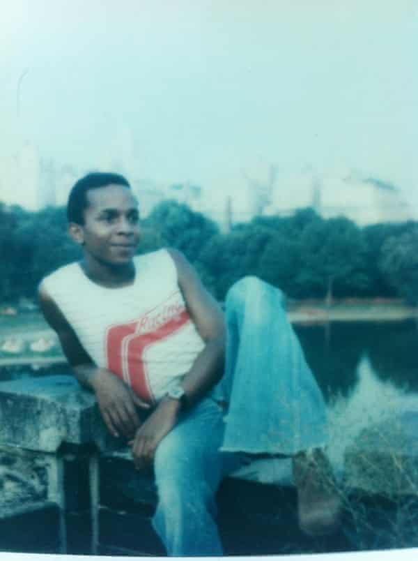 Ted Brown in Central Park, New York, in 1975.