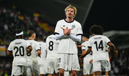 Woltemade scored his first goal for Germany this week in a 1-0 win against Northern Ireland