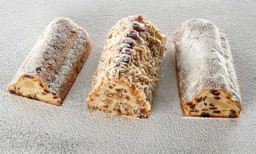 Stollen, Germany’s Christmas cake.