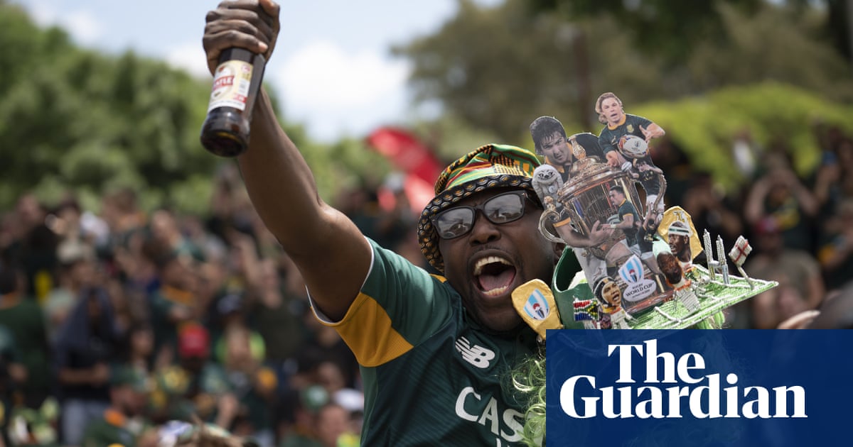We have beaten our colonisers! Springbok rugby fans celebrate