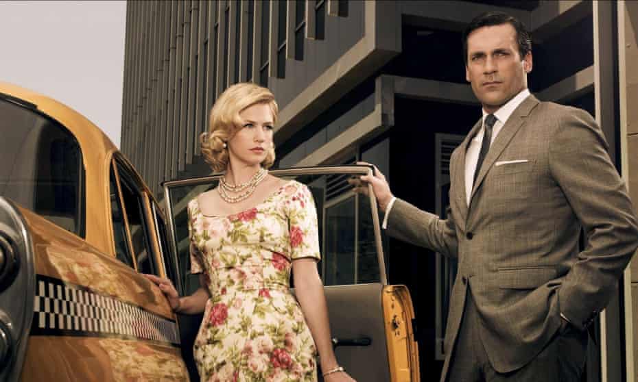 Affection generators … January Jones and Jon Hamm in the TV series Mad Men. Photograph: Allstar/Lionsgate Television