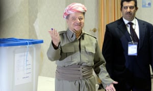 Iraq’s Kurdish leader, Masoud Barzani