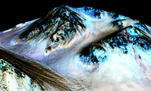 Hale crater, Mars