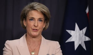Minister for employment Michaelia Cash